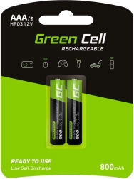 Nabíjacie batérie green cell aaa hr03 800 mah 2 ks