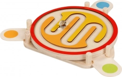 Drevený labyrint s guličkou