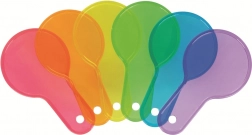 Farebné plastové sklíčka pre deti