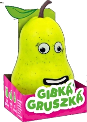 Rodinná kartová hra Gibka Gruszka s hruškovým časovačom