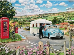 Puzzle cesta do kempu 1000 dielikov GIBSONS