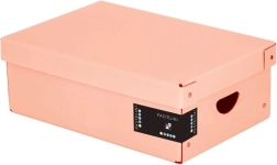 Úložná lamino krabica PASTELINI, malá, marhuľová