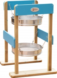 Drevené dvojité sito na piesok CLASSIC WORLD EDU