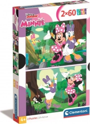 CLEMENTONI Puzzle Minnie 2x60 dielikov