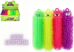 Mačacia antistresová húsenica svetelná 30 cm