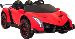 Detské elektrické auto LAMBORGHINI Veneno – červené