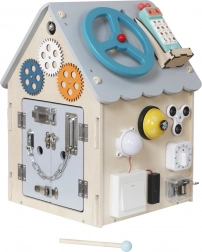 Aktivita doska domček pre deti 2Kids Toys – Šedý