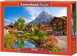 Puzzle 500 dielikov Kandersteg, Švajčiarsko