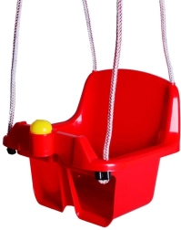 Hojdačka s klaksónom - červená