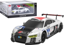 RC auto 1:24 športové AUDI R8 LMS, bielo‑čierne