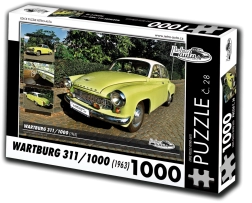 Puzzle RETRO-AUTA Wartburg 311 (1963) 1000 dielikov