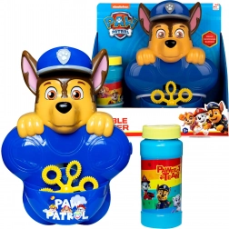 Bublifuk s tekutinou PAW PATROL Chase, 100 ml