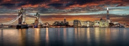Panoramatické puzzle Tower Bridge Londýn 1000 dielov