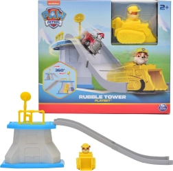 Paw Patrol mini veža so zjazdom a vozidlom Rubble