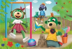 Puzzle Treflíci: Zábava v Záhrade 100 Dielikov