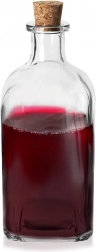 Sklenená fľaša s korkom 530 ml