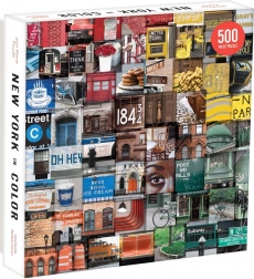 Galison Puzzle Farebný New York 500 Dielikov