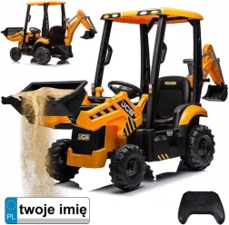 Detský elektrický traktor s nakladačom a bagrom 4v1 s diaľkovým ovládaním