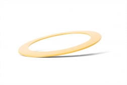 žonglovacie kruhy z bioplastu pre začiatočníkov, priemer 24 cm (sada 3 ks)