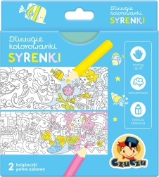 Dlhé omaľovánky – Morské víly 4+