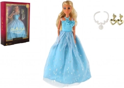 bábika Anlily kĺbová vo večerných šatách 30 cm