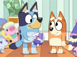 Puzzle Trefl s motívom Bluey 30 dielikov