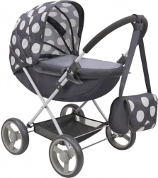 Kočík pre bábiky s taškou Veverička