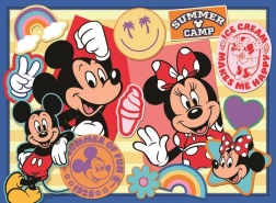 Puzzle RAVENSBURGER Mickey a Minnie na výlete XXL 200 dielikov