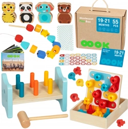 Vzdelávací box Montessori pre deti 19-21 mesiacov - TOOKY TOY