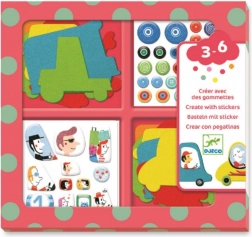 Nálepkový set Roztomilé autíčka