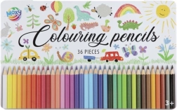 Pastelky MOXY v plechovej krabičke 36 ks