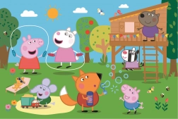 Puzzle Trefl Prasiatko Peppa 24 Maxi Zábava na lúke