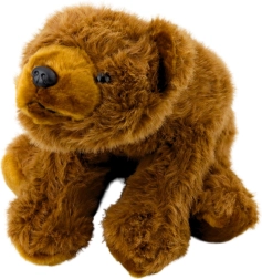 Plyšový medveď hnedý 28 cm