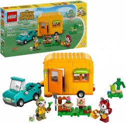 LEGO Animal Crossing 77054 Leif, karavan a záhradníctvo