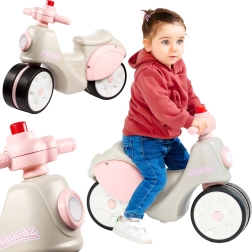 Detské odrážadlá FALK Strada Retro pre dievčatá s tichými kolesami od 1 roka