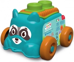 Sensorický kamarát šteňa s kockami Clemmy