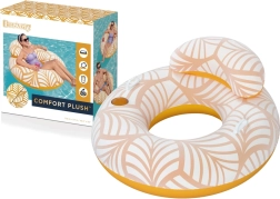 Nafukovací kruh s operadlom 118 cm – oranžový Comfort Plush