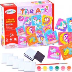 Kreatívna sada maľovania magnetov Color Day