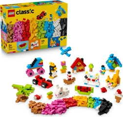 LEGO Classic kreatívne farebné kocky