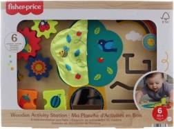 Fisher-Price drevená hracia doska Záhradka
