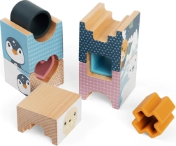 Puzzle kocka Arktická veža Bigjigs Toys