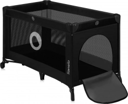 Cestovná postieľka Lionelo Stefi Black Carbon
