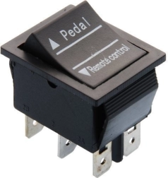 Prepínač pre elektrické autíčka Pedál/RC