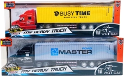 Kovový kamión MEGA Truck s návesom