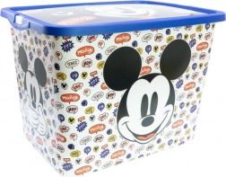 úložný plastový box 23 l Mickey Mouse s vekom