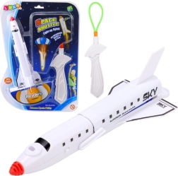 Koľmická loď so svetelným padákom a prakom