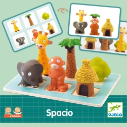 Djeco Eduludo – priestorové zvieratká