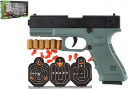 Pištole na penové náboje s terčami