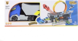 Kamión s vystreľovacou dráhou pre deti