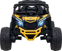Detské elektrické terénne auto CAN-AM MAVERICK 24 V žlté